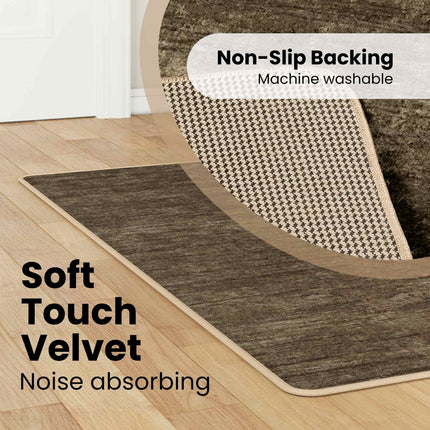 Mattlöpare MARSA Skogsgrön 50 x 150 cm Polyester och PVC