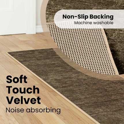 Mattlöpare MARSA Skogsgrön 50 x 300 cm Polyester och PVC