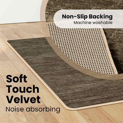 Mattlöpare MARSA Skogsgrön 80 x 150 cm Polyester och PVC