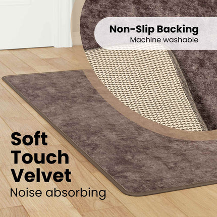 Mattlöpare MARSA Grå 50 x 150 cm Polyester och PVC