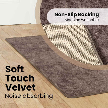 Mattlöpare MARSA Grå 50 x 200 cm Polyester och PVC