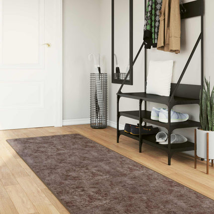 Mattlöpare MARSA Grå 100 x 250 cm Polyester och PVC
