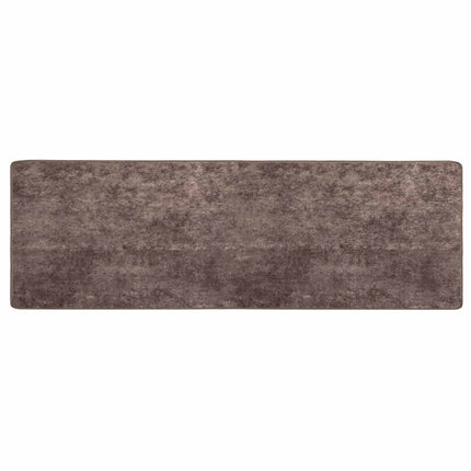 Mattlöpare MARSA Grå 100 x 300 cm Polyester och PVC