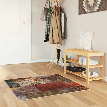 Mattlöpare MARSA Flerfärgsdesign 100 x 100 cm Polyester och PVC