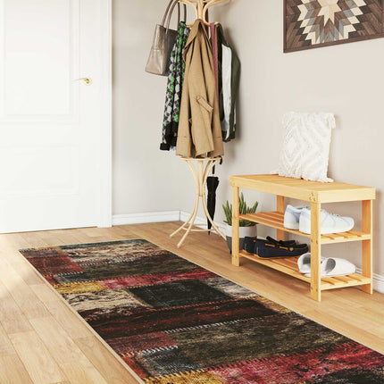 Mattlöpare MARSA Flerfärgsdesign 100 x 350 cm Polyester och PVC