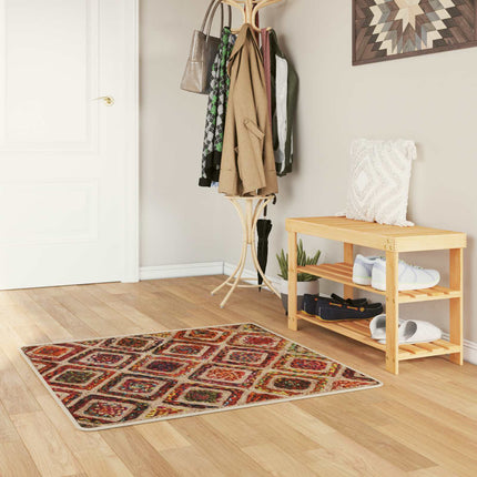 Mattlöpare MARSA Flerfärgsdesign 100 x 100 cm Polyester och PVC
