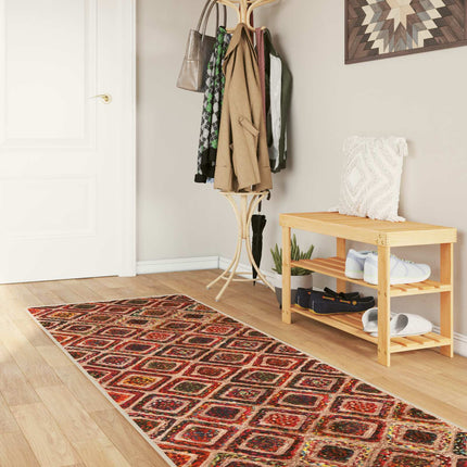 Mattlöpare MARSA Flerfärgsdesign 100 x 300 cm Polyester och PVC