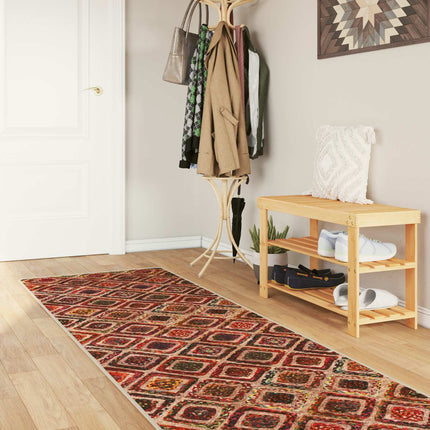 Mattlöpare MARSA Flerfärgsdesign 100 x 450 cm Polyester och PVC