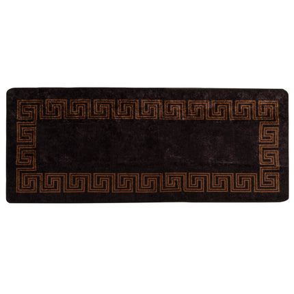 Mattlöpare MARSA Svart 80 x 200 cm Polyester och PVC