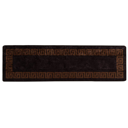 Mattlöpare MARSA Svart 80 x 350 cm Polyester och PVC