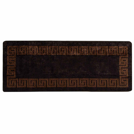 Mattlöpare MARSA Svart 100 x 250 cm Polyester och PVC