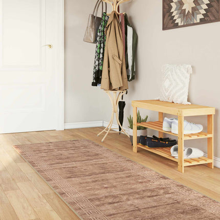 Mattlöpare MARSA Vit 100 x 450 cm Polyester och PVC