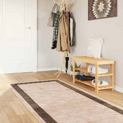 Mattlöpare MARSA Svart 100 x 250 cm Polyester och PVC