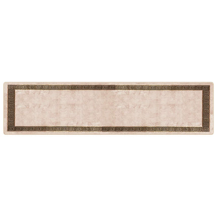Mattlöpare MARSA Svart 100 x 400 cm Polyester och PVC