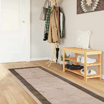 Mattlöpare MARSA Svart 100 x 450 cm Polyester och PVC