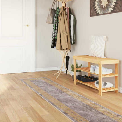 Mattlöpare MARSA Grå 50 x 300 cm Polyester och PVC