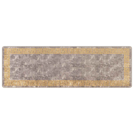 Mattlöpare MARSA Grå 80 x 250 cm Polyester och PVC