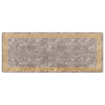 Mattlöpare MARSA Grå 100 x 250 cm Polyester och PVC