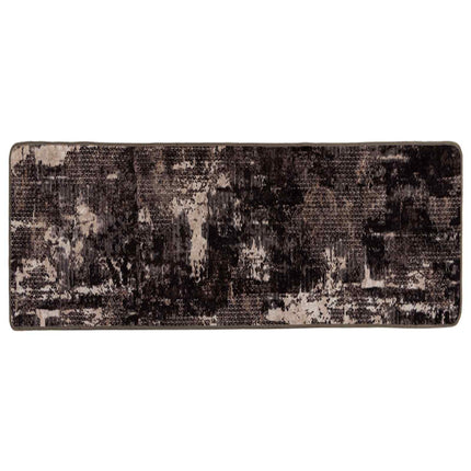 Mattlöpare MARSA Svart 100 x 250 cm Polyester och PVC