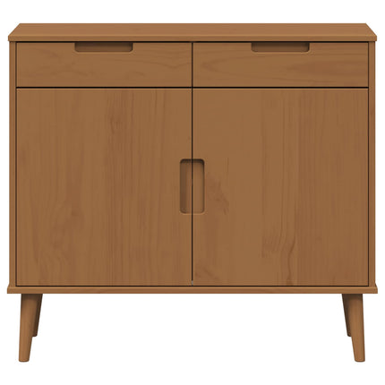 Sideboard MOLDE Karamell 90 x 40 x 80 cm