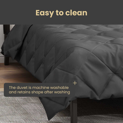 Sommar Duvet 220 x 135 cm Sommar 200 gsm Antracit
