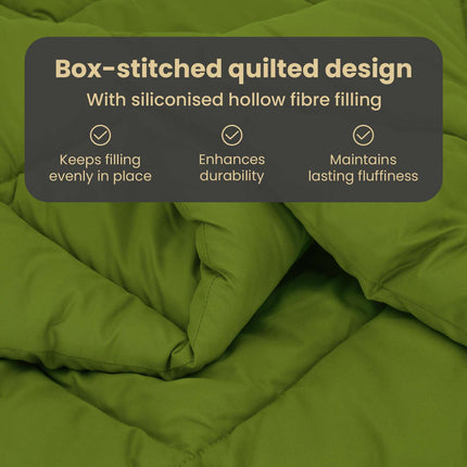 Sommar Duvet 220 x 135 cm Sommar 200 gsm Grön