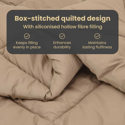 Sommar Duvet 200 x 140 cm Sommar 200 gsm Taupe