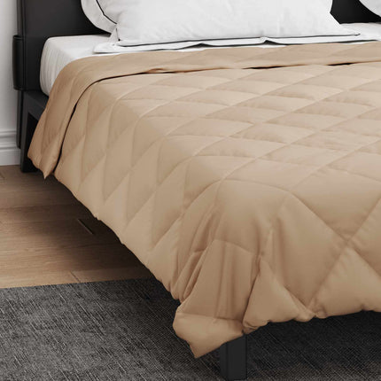 Sommar Duvet Taupe 220 x 200 cm Mikrofiber