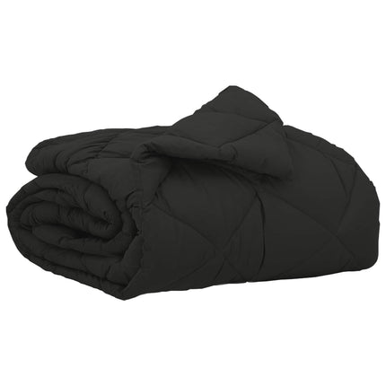 Sommar Duvet Svart 200 x 140 cm Mikrofiber