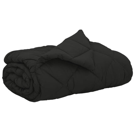 Sommar Duvet Svart 240 x 200 cm Mikrofiber