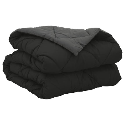 Sommar Duvet 200 x 135 cm Sommar 200 gsm Svart och Anthracit