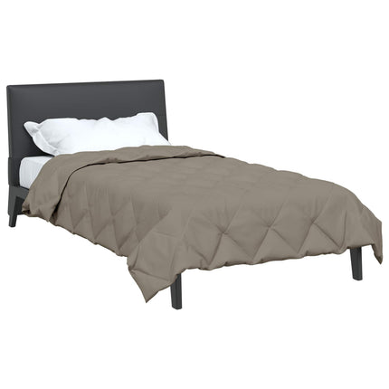 Sommar Duvet Ljusgrå 200 x 155 cm Mikrofiber