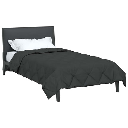 Full Års-Duvet Antracit 140 x 220 cm Mikrofiber