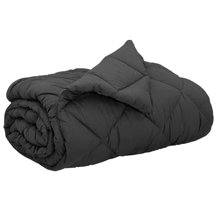 Full Års-Duvet Antracit 220 x 240 cm Mikrofiber