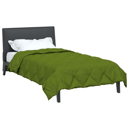 Full Års-Duvet Grön 140 x 200 cm Mikrofiber