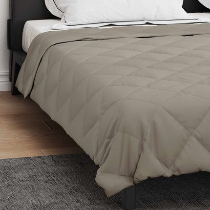 Full Års-Duvet Ljusgrå 240 x 260 cm Mikrofiber