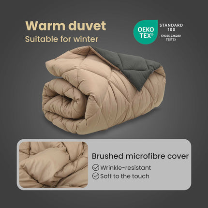 Vinter Täcke 155 x 200 cm 450 gsm Mikrofiber (100% polyester)