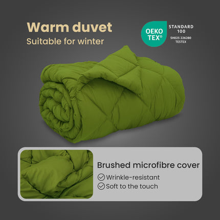 Vinter Täcke 155 x 220 cm 450 gsm Mikrofiber (100% polyester)