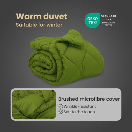 Vinter Täcke 200 x 220 cm 450 gsm Mikrofiber (100% polyester)