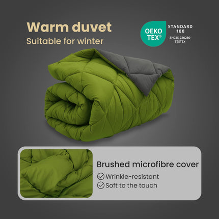 Vinter Täcke 135 x 200 cm 450 gsm Mikrofiber (100% polyester)