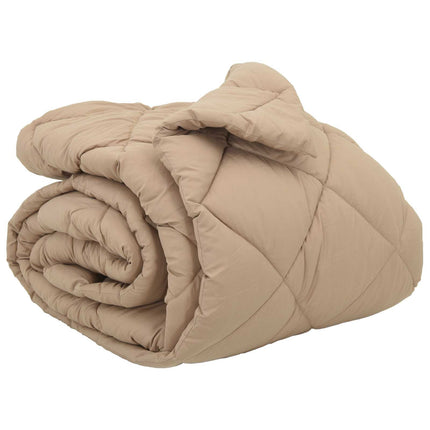 Vinter Täcke Taupe 200 x 240 cm Mikrofiber