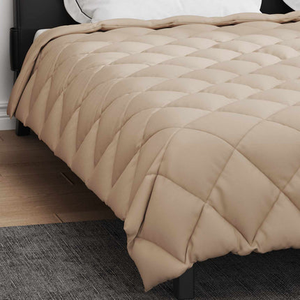 Vinter Täcke Taupe 240 x 260 cm Mikrofiber
