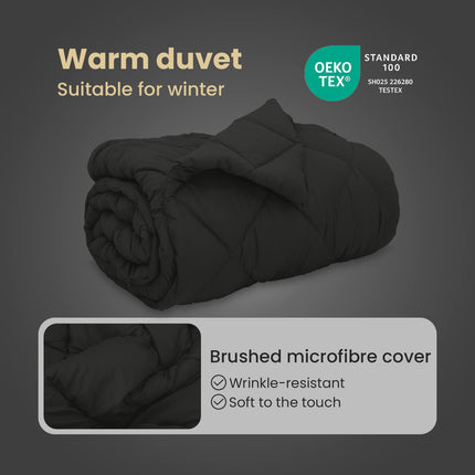 Vinter Täcke 140 x 200 cm 450 gsm Mikrofiber (100% polyester)