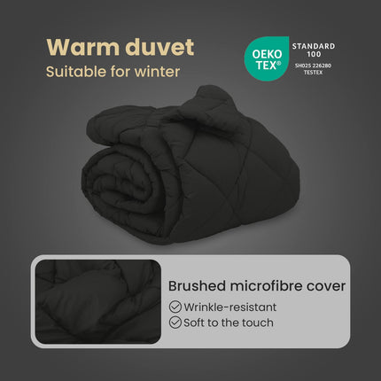 Vinter Täcke 220 x 260 cm 450 gsm Mikrofiber (100% polyester)
