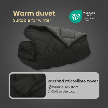 Vinter Täcke 200 x 200 cm 450 gsm Mikrofiber (100% polyester)