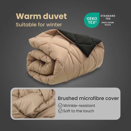 Vinter Täcke 140 x 200 cm 450 gsm Mikrofiber (100% polyester)