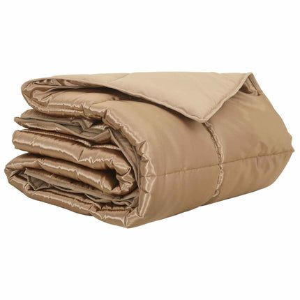 Sommar Duvet Guld 200 x 200 cm Satin och Mikrofiber