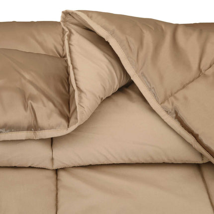 Sommar Duvet Guld 135 x 220 cm Satin och Mikrofiber
