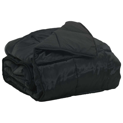 Sommar Duvet Svart 200 x 240 cm Satin och Mikrofiber