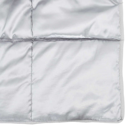 Sommar Duvet Silver 240 x 260 cm Satin och Mikrofiber